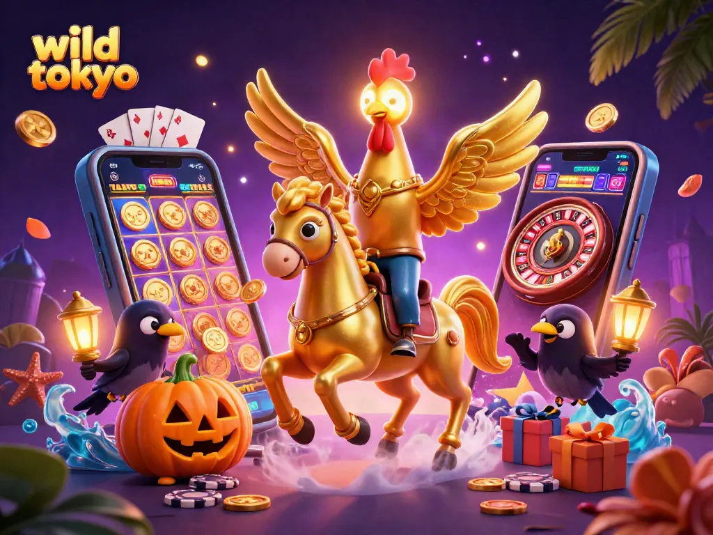 Experience the vibrant gaming world of wild tokyo with thrilling slot adventures and festive characters.